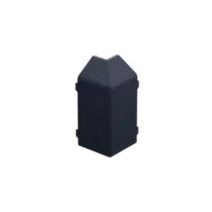 Keralit Hoekstuk sierlijst modern - Staalblauw (per stuk)