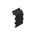 Keralit Tussenstuk sierlijst modern - Grafietzwart
