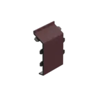 Keralit Tussenstuk sierlijst modern - Wijnrood