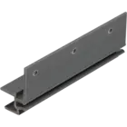 Keralit Montageprofiel 10 mm - Grafietzwart