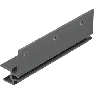 Keralit Montageprofiel 10 mm - Grafietzwart