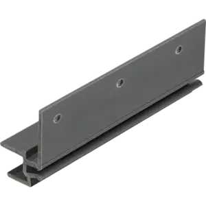 Keralit Montageprofiel 10 mm - Zwartgrijs (1 x 600 cm)