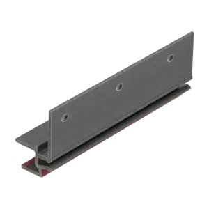 Keralit Montageprofiel 10 mm - Wijnrood (1 x 600 cm)