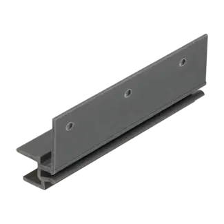 Keralit Montageprofiel 10 mm - Donkerbruin
