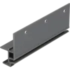 Keralit Montageprofiel 17 mm - Grafietzwart