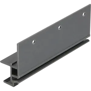 Keralit Montageprofiel 17 mm - Grafietzwart (1 x 600 cm)