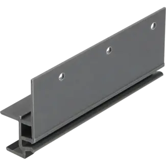 Keralit Montageprofiel 17 mm - Grafietzwart