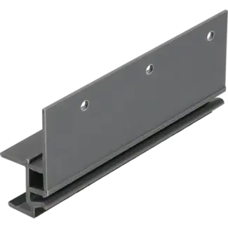 Keralit Montageprofiel 17 mm - Zwartgrijs