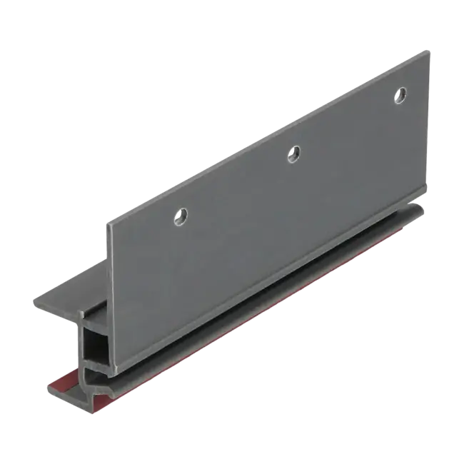 Keralit Montageprofiel 17 mm - Wijnrood (1 x 600 cm)