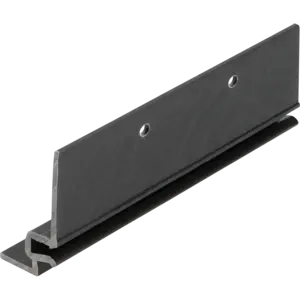 Keralit Montageprofiel boeiboord - Zwart (1 x 600 cm)