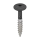 Keralit Torx schroef RVS (100 stuks) - Zwartgrijs (per stuk)