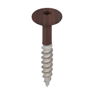 Keralit Torx schroef RVS (100 stuks) - Mahonie