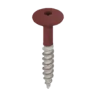 Keralit Torx schroef RVS (100 stuks) - Wijnrood