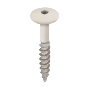 Keralit Torx schroef RVS (100 stuks) - Crème (per stuk)