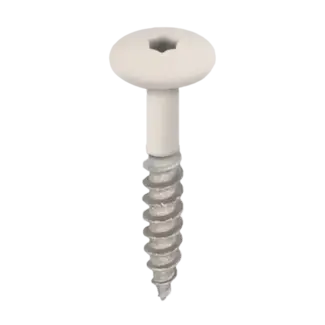 Keralit Torx schroef RVS (100 stuks) - Crème