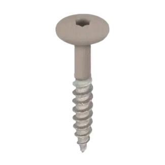Keralit Torx schroef RVS (100 stuks) - Vergrijsd ceder