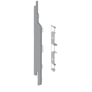 Keralit Eindkappen 2814 links incl. connector (5 stuks) - Grijs (per stuk)