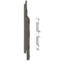 Keralit Eindkappen 2814 links incl. connector (5 stuks) - Kwartsgrijs (per stuk)