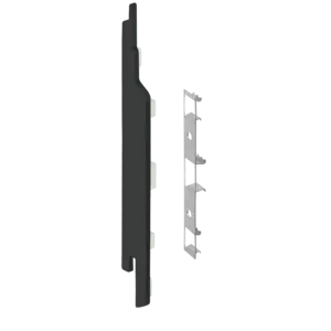 Keralit Eindkappen 2814 links incl. connector (5 stuks) - Zwart (per stuk)