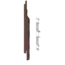 Keralit Eindkappen 2814 links incl. connector (5 stuks) - Donker eiken (per stuk)