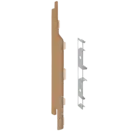 Keralit Eindkap voor 2814 links (5 stuks) - Licht eiken