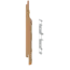 Keralit Eindkappen 2814 links incl. connector (5 stuks) - Licht eiken (per stuk)