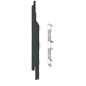 Keralit Eindkappen 2814 links incl. connector (5 stuks) - Monumentengroen (per stuk)