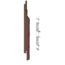 Keralit Eindkappen 2814 links incl. connector (5 stuks) - Bruin eiken (per stuk)