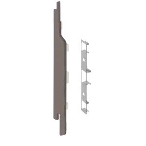 Keralit Eindkappen 2814 links incl. connector (5 stuks) - Taupe eiken (per stuk)