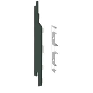 Keralit Eindkappen 2814 links incl. connector (5 stuks) - Donkergroen (per stuk)