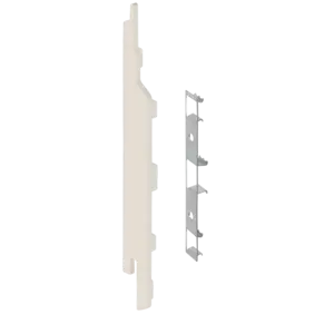 Keralit Eindkappen 2814 links incl. connector (5 stuks) - Crème (per stuk)