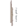 Keralit Eindkappen 2814 links incl. connector (5 stuks) - Vergrijsd ceder (per stuk)