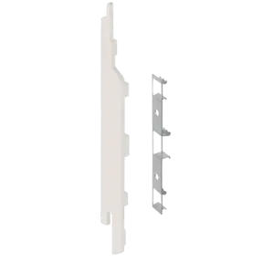 Keralit Eindkappen 2814 links incl. connector (5 stuks) - Snowwhite (per stuk)