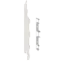 Keralit Eindkappen 2814 links incl. connector (5 stuks) - Snowwhite (per stuk)