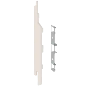 Keralit Eindkappen 2814 links incl. connector (5 stuks) - Sandcream (per stuk)