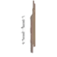 Keralit Eindkappen 2814 rechts incl. connector (5 stuks) - Bruingrijs (per stuk)