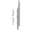 Keralit Eindkappen 2814 rechts incl. connector (5 stuks) - Grijs (per stuk)