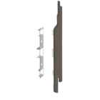 Keralit Eindkap voor 2814 rechts (5 stuks) - Kwartsgrijs