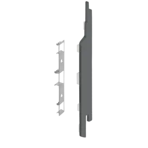 Keralit Eindkappen 2814 rechts incl. connector (5 stuks) - Basaltgrijs (per stuk)
