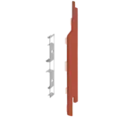 Keralit Eindkap voor 2814 rechts (5 stuks) - Steenrood