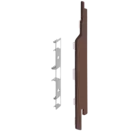 Keralit Eindkap voor 2814 rechts (5 stuks) - Bruin eiken