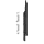 Keralit Eindkappen 2814 rechts incl. connector (5 stuks) - Zwart eiken (per stuk)