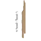 Keralit Eindkap voor 2814 rechts (5 stuks) - Natuur eiken