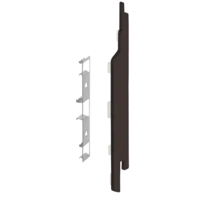 Keralit Eindkappen 2814 rechts incl. connector (5 stuks) - Donkerbruin (per stuk)
