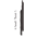 Keralit Eindkap voor 2814 rechts (5 stuks) - Donkerbruin