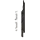 Keralit Eindkappen 2814 rechts incl. connector (5 stuks) - Donkerbruin (per stuk)