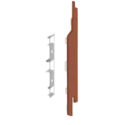 Keralit Eindkap voor 2814 rechts (5 stuks) - Californian redwood
