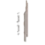 Keralit Eindkappen 2814 rechts incl. connector (5 stuks) - Vergrijsd ceder (per stuk)