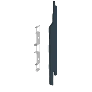 Keralit Eindkappen 2814 rechts incl. connector (5 stuks) - Skyblue (per stuk)