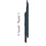 Keralit Eindkappen 2814 rechts incl. connector (5 stuks) - Skyblue (per stuk)